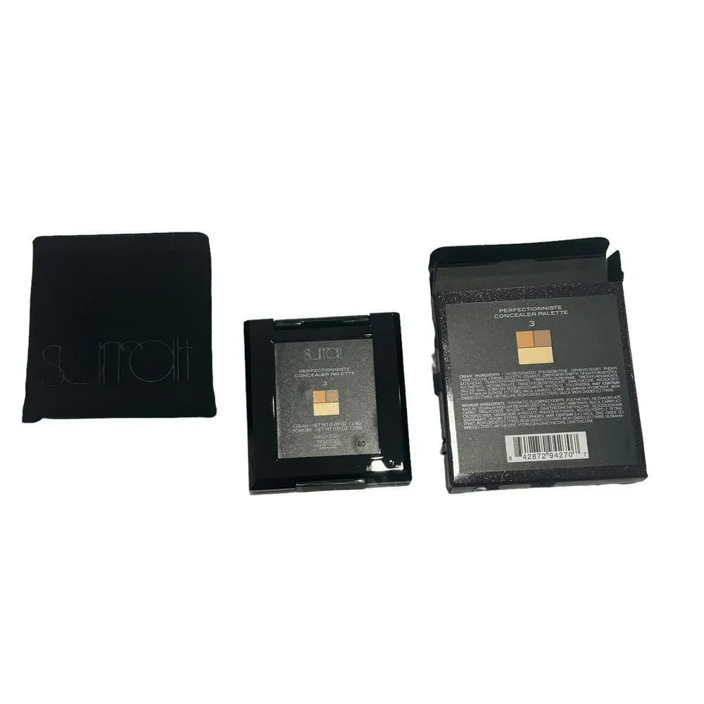 Surratt Warm Peach /Light Tan /Yellow Powder Perfectionniste Concealer Palette 3